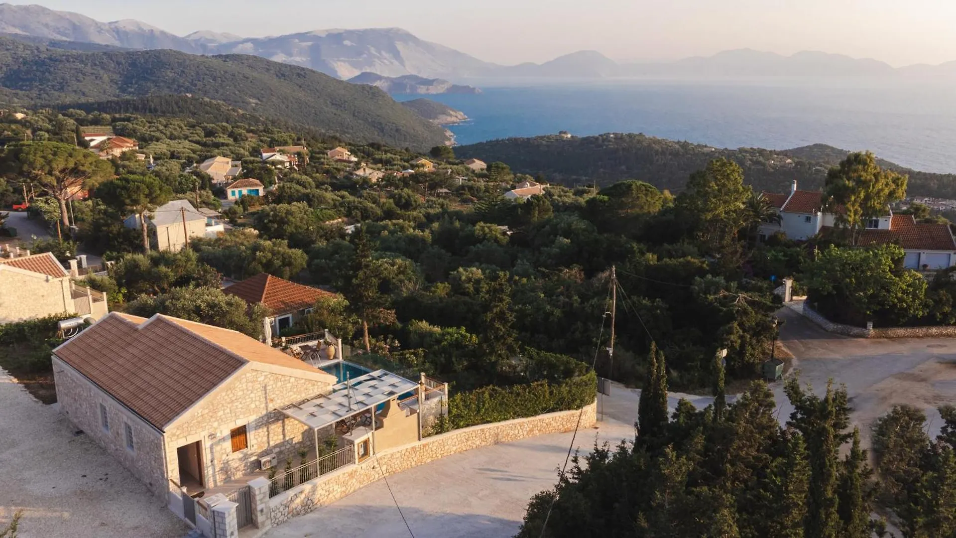 Pithari Stone Villa Fiszkárdo Görögország